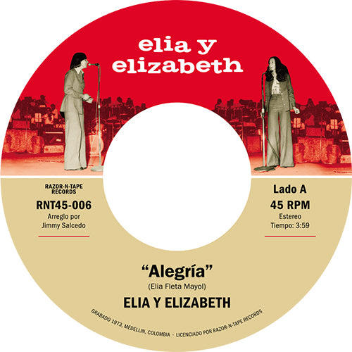 Elia y Elizabeth - Alegría / Soy Una Nube
