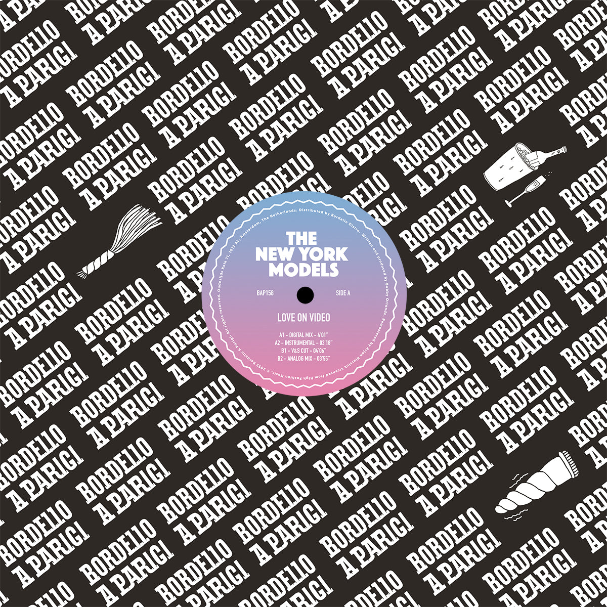 THE NEW YORK MODELS - LOVE ON VIDEO 12"