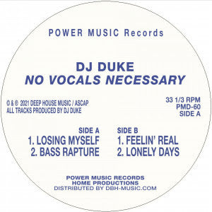 DJ Duke - No Vocals Necessary
