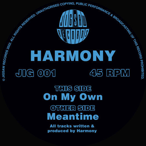 Harmony - Meantime / On My Own