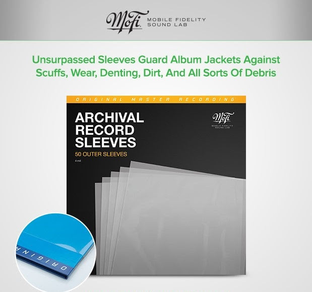 MOBILE FIDELITY - Record Outer Sleeves (50pk)