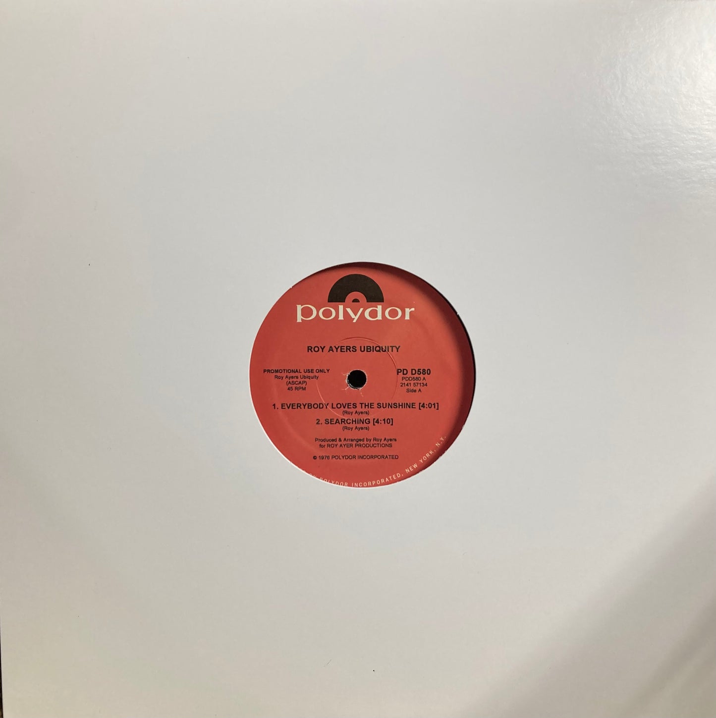 Roy Ayers Ubiquity - Everybody Loves The Sunshine