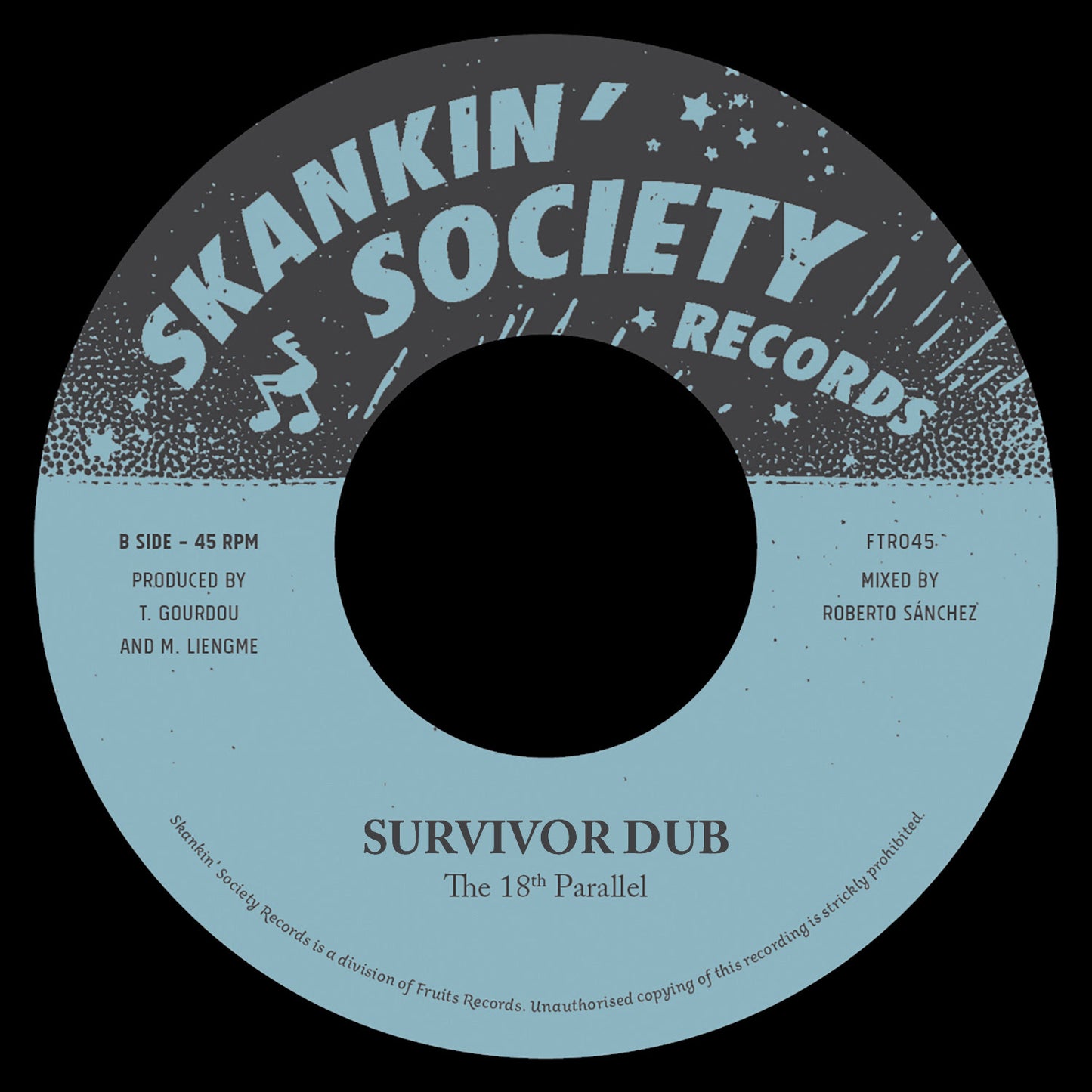 Vin Morgan & The 18th Parallel - I'll Rise Again / Survivor Dub