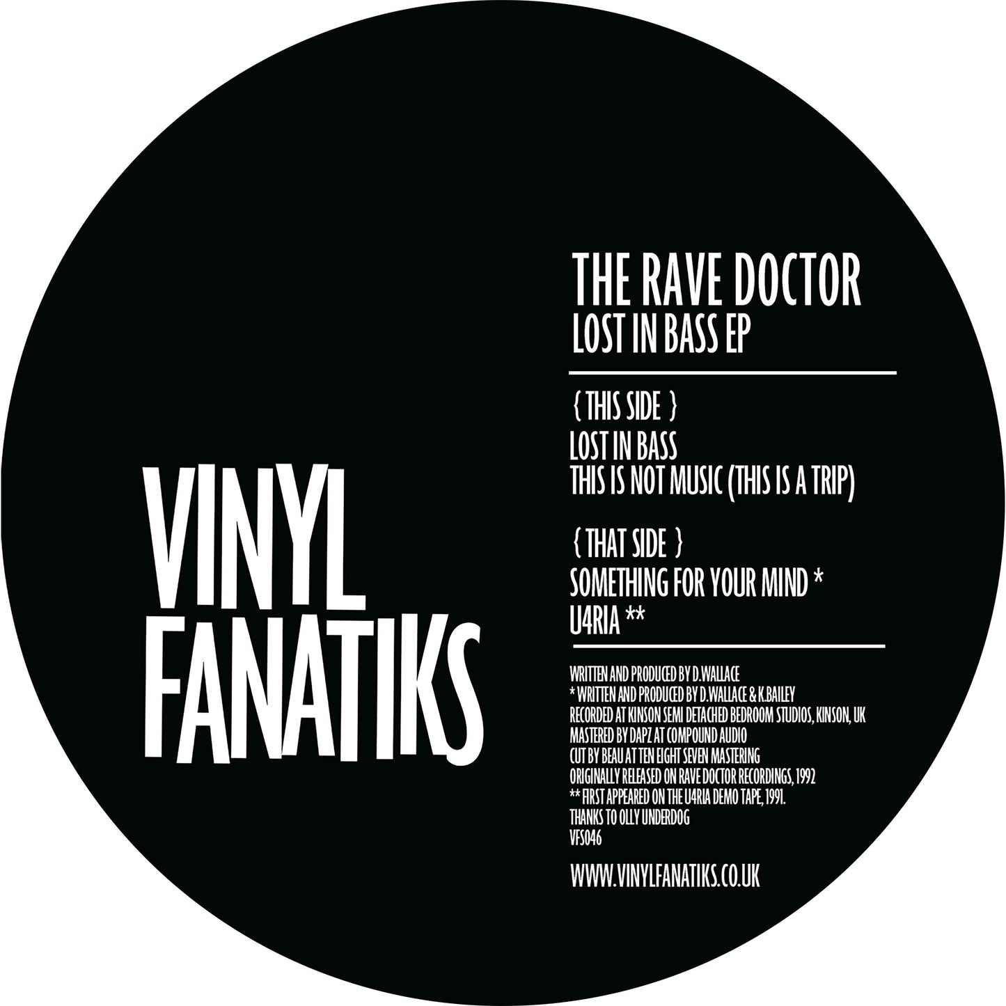 The Rave Doctor - Lost In Bass EP