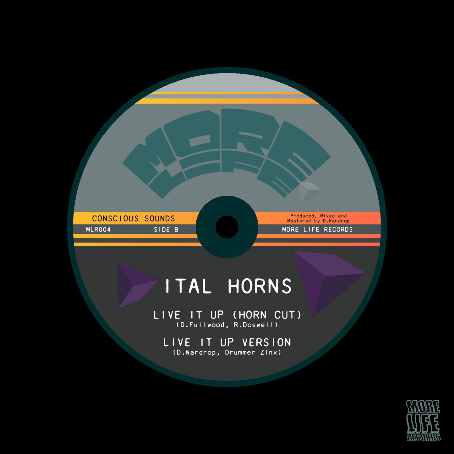 Danny Red, Ital Horns, Conscious Sounds - Live It Up EP