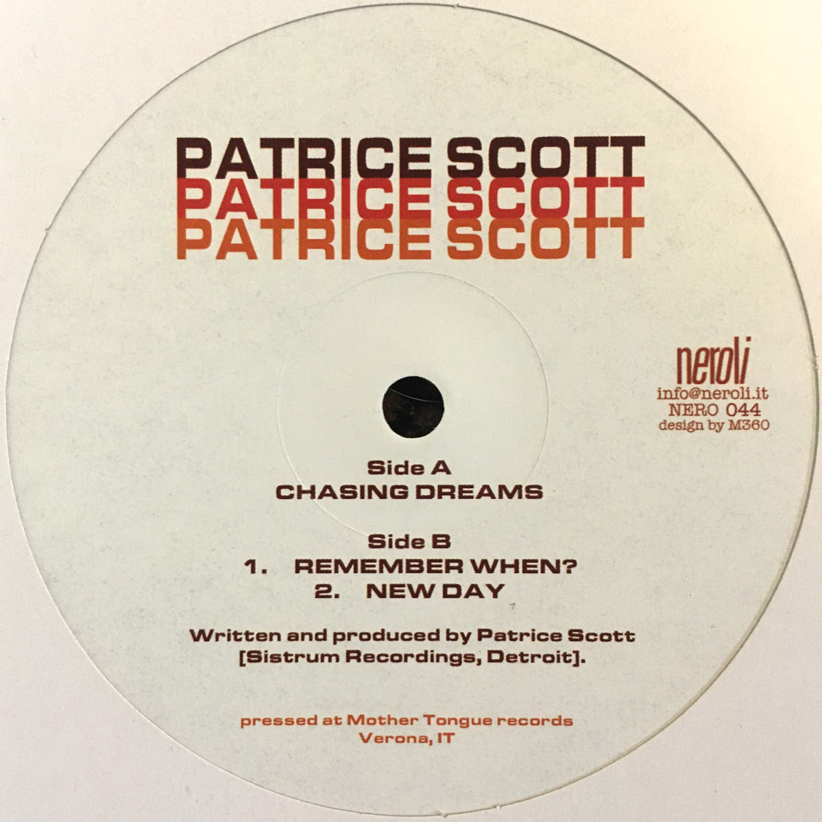 Patrice Scott - Chasing Dreams