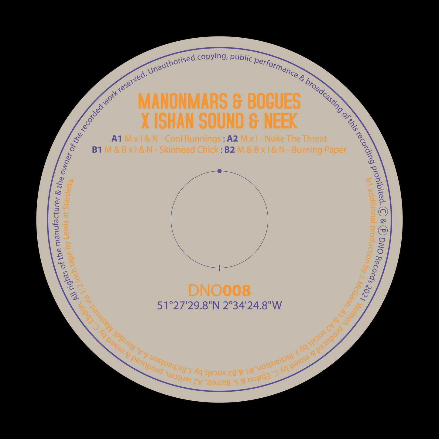 Manonmars & Bogues x Ishan Sound & Neek - Burning Paper EP