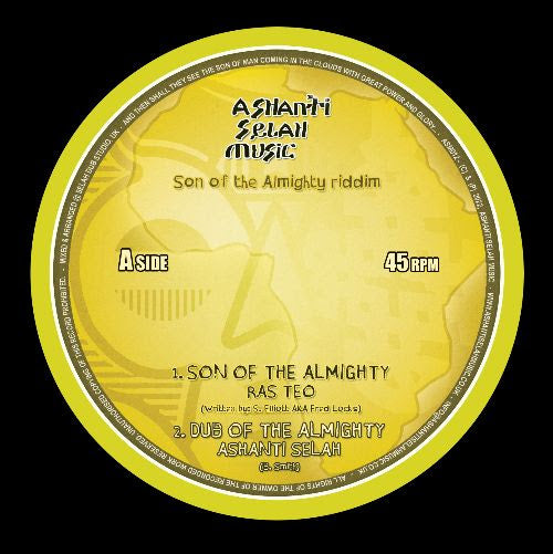 Ras Teo, Fred Locks & Ashanti Selah - Son Of The Almighty Riddim