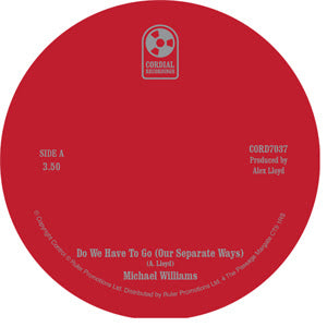 Michael Williams - Do We Have to go (Our Separate Ways)?