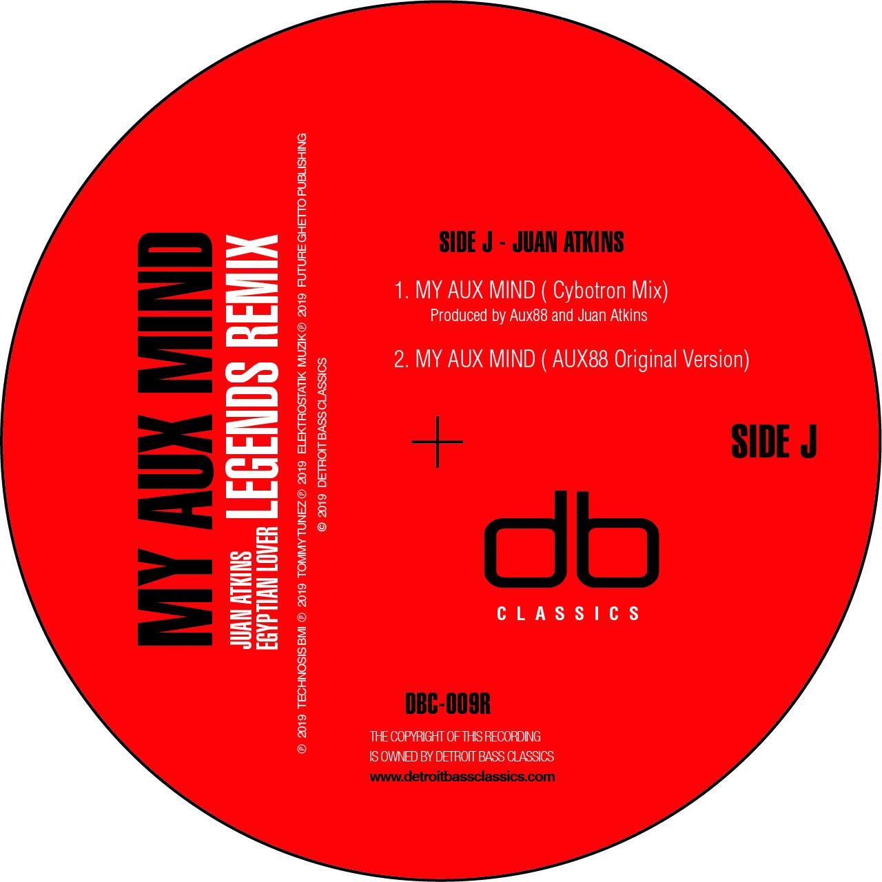 Aux 88 - My Aux Mind (Cybotron & Egyptian Lover Remixes)