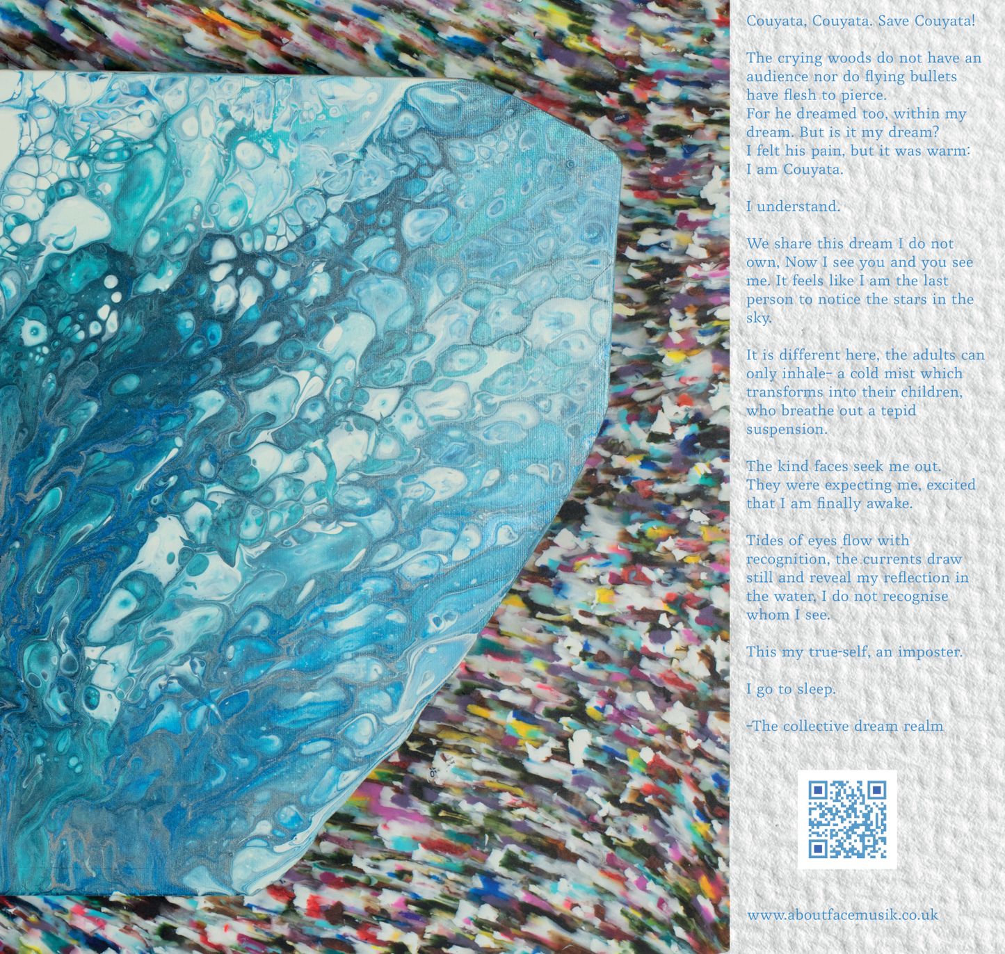 Aboutface - The Water That Glows Like Dancing Glass Cuts Crimson