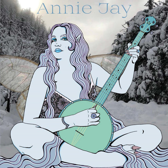 Annie Jay - Christmas Morning B/W Blue Christmas [Snow White Vinyl]
