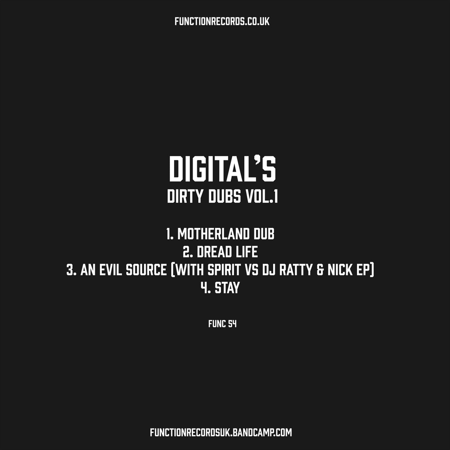 Digital - Digital's Dirty Dubs Vol. 1