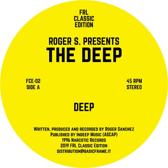 Roger S. Presents The Deep - Deep / Vibe