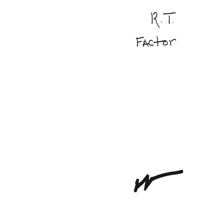 R.T. Factor (aka Ron Trent) - What Does It Mean/ Who Are We?