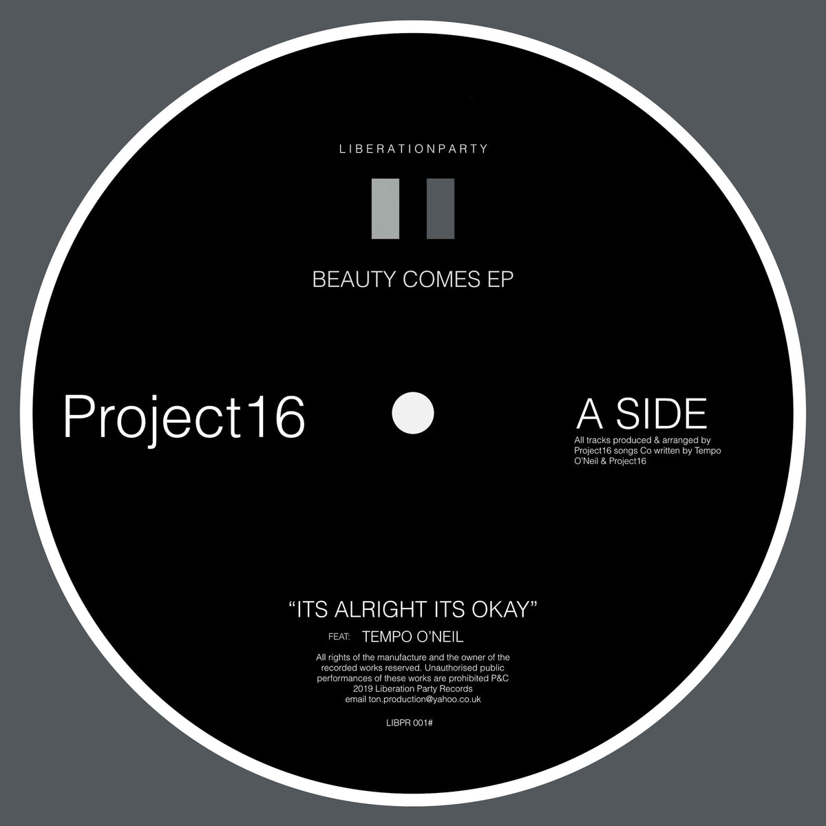 Project 16 - Beauty Comes EP