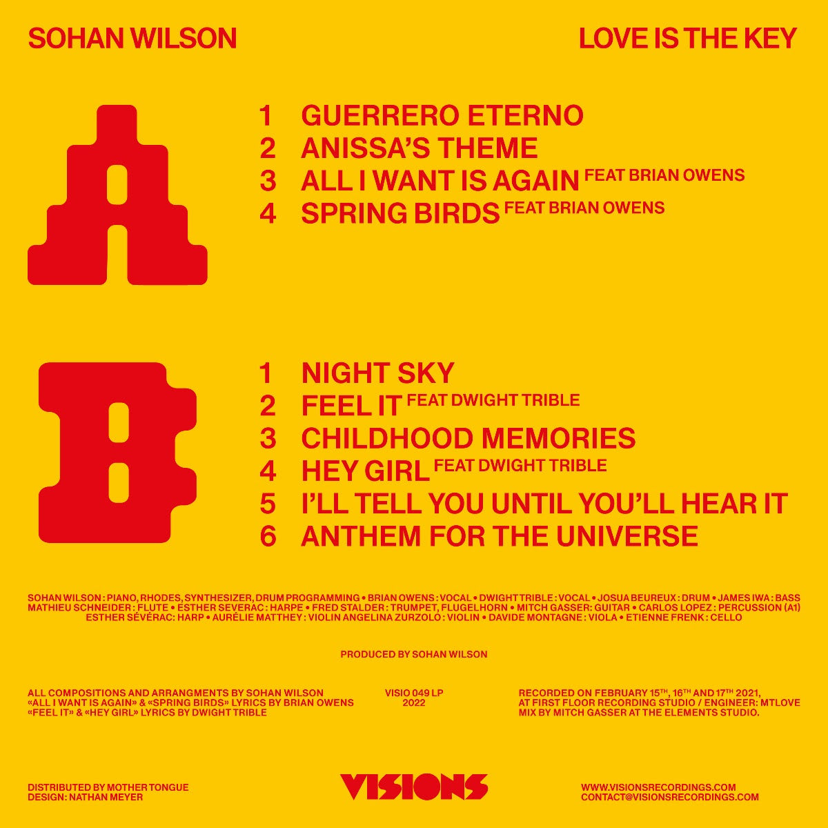 Sohan Wilson - Love Is The Key