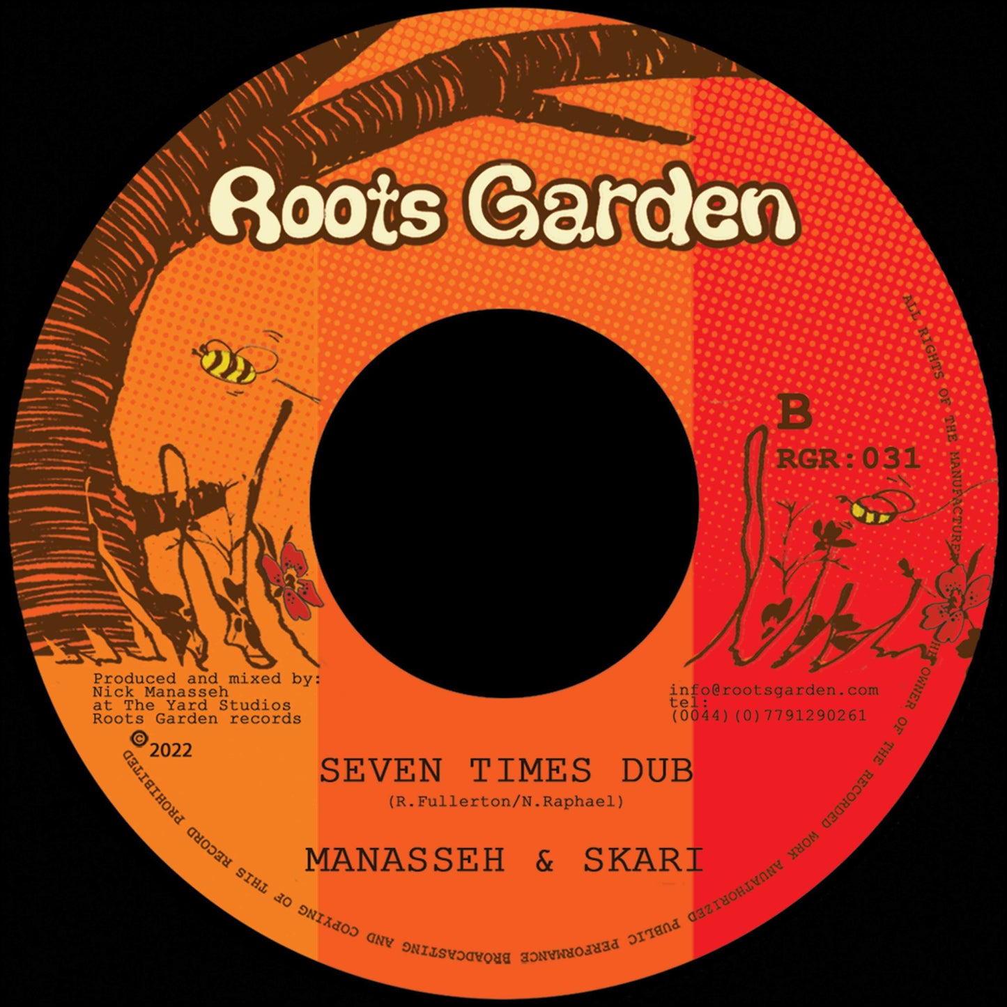 Skari & Manasseh - Seven Times Rise / Seven Times Dub