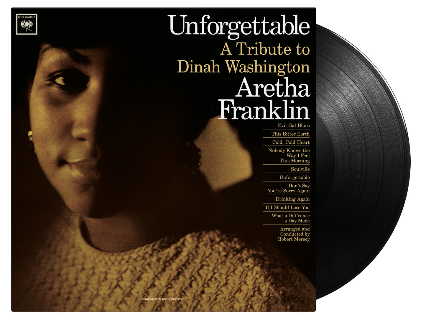 Aretha Franklin - Unforgettable (Trib. To Dinah Washington) (1LP Black)