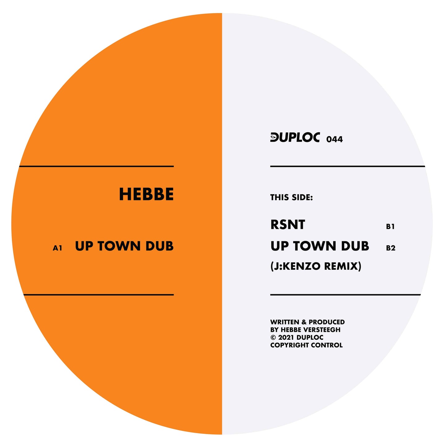 Hebbe & J:Kenzo - Up Town Dub EP