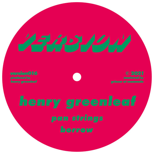 Henry Greenleaf - Rush EP