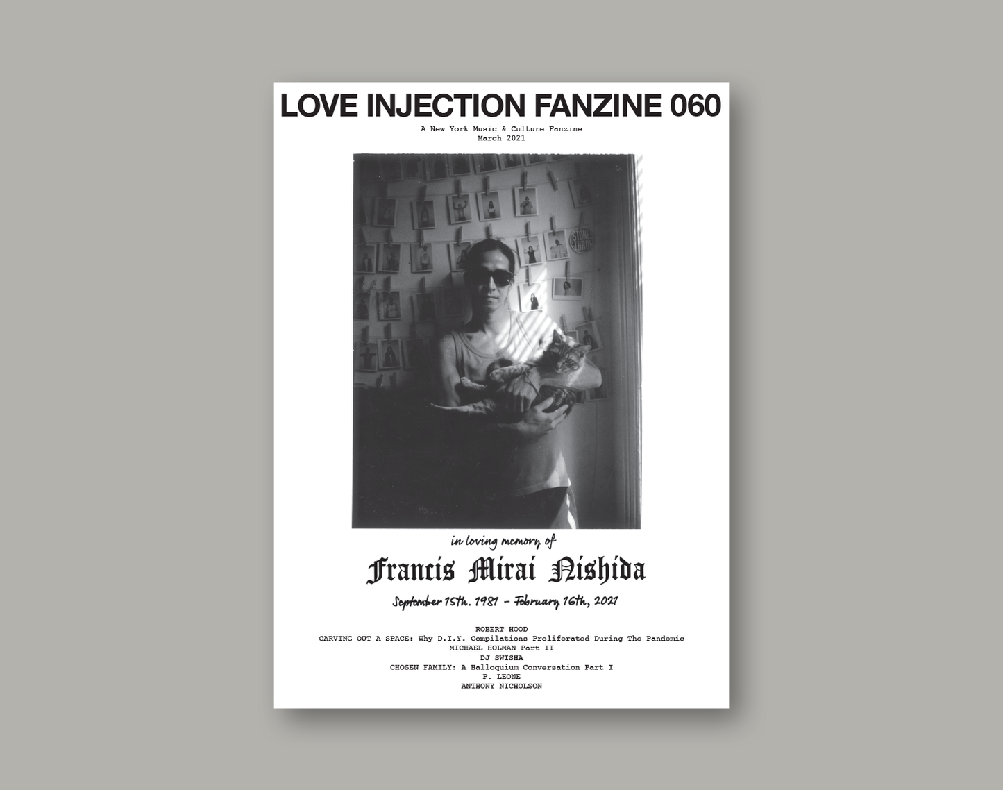 Love Injection Fanzine 60