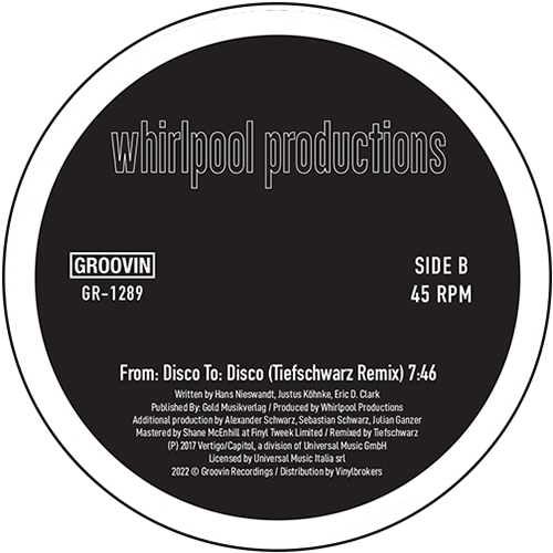 Whirlpool Productions - From Disco To Disco