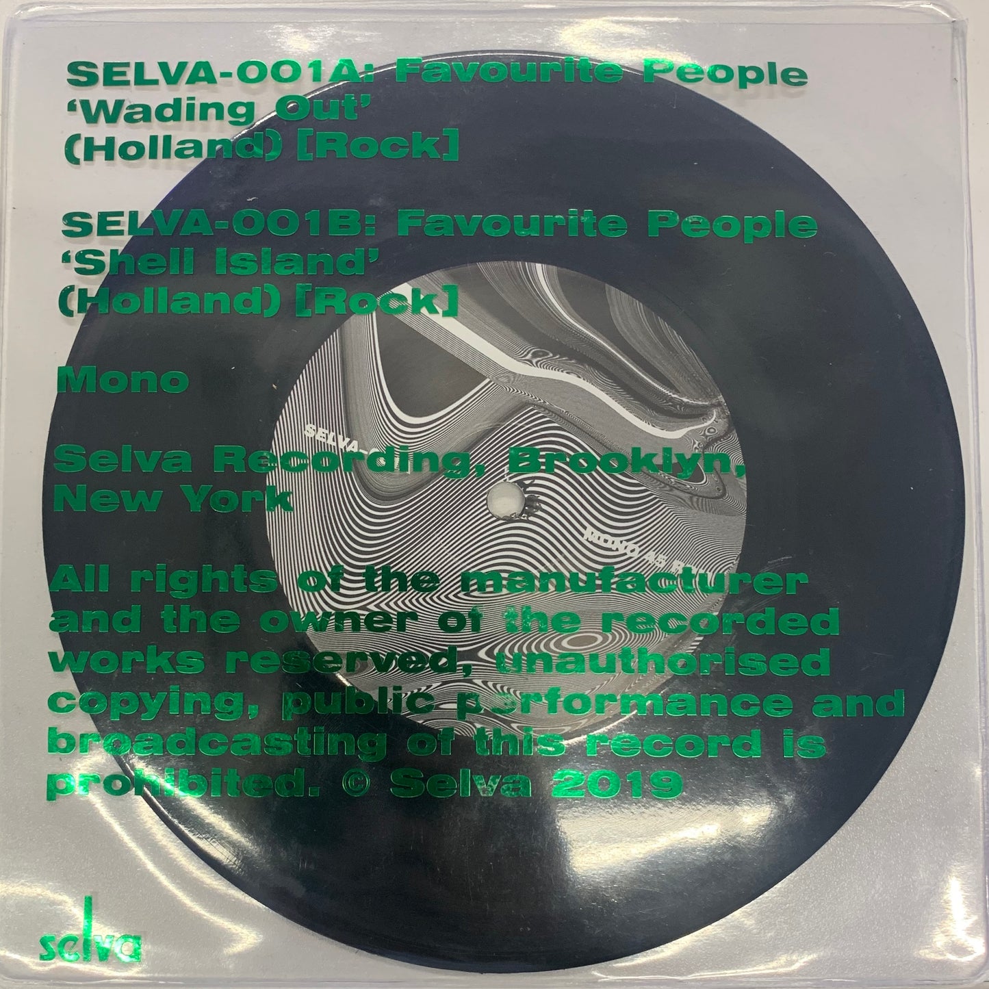 Favourite People - Wading Out / Shell Island