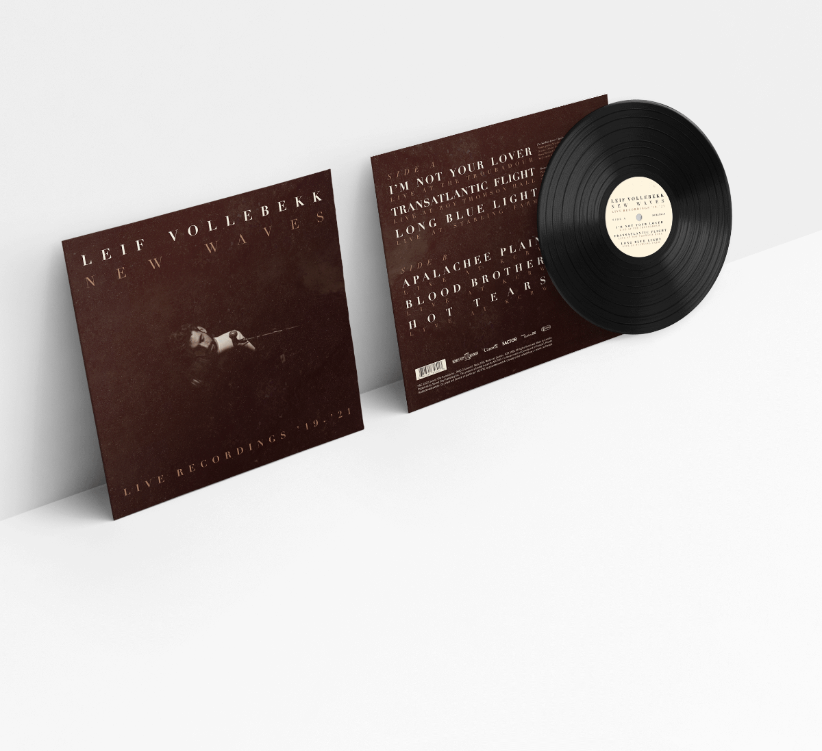 Leif Vollebekk - New Waves (Live Recordings '19-'21)