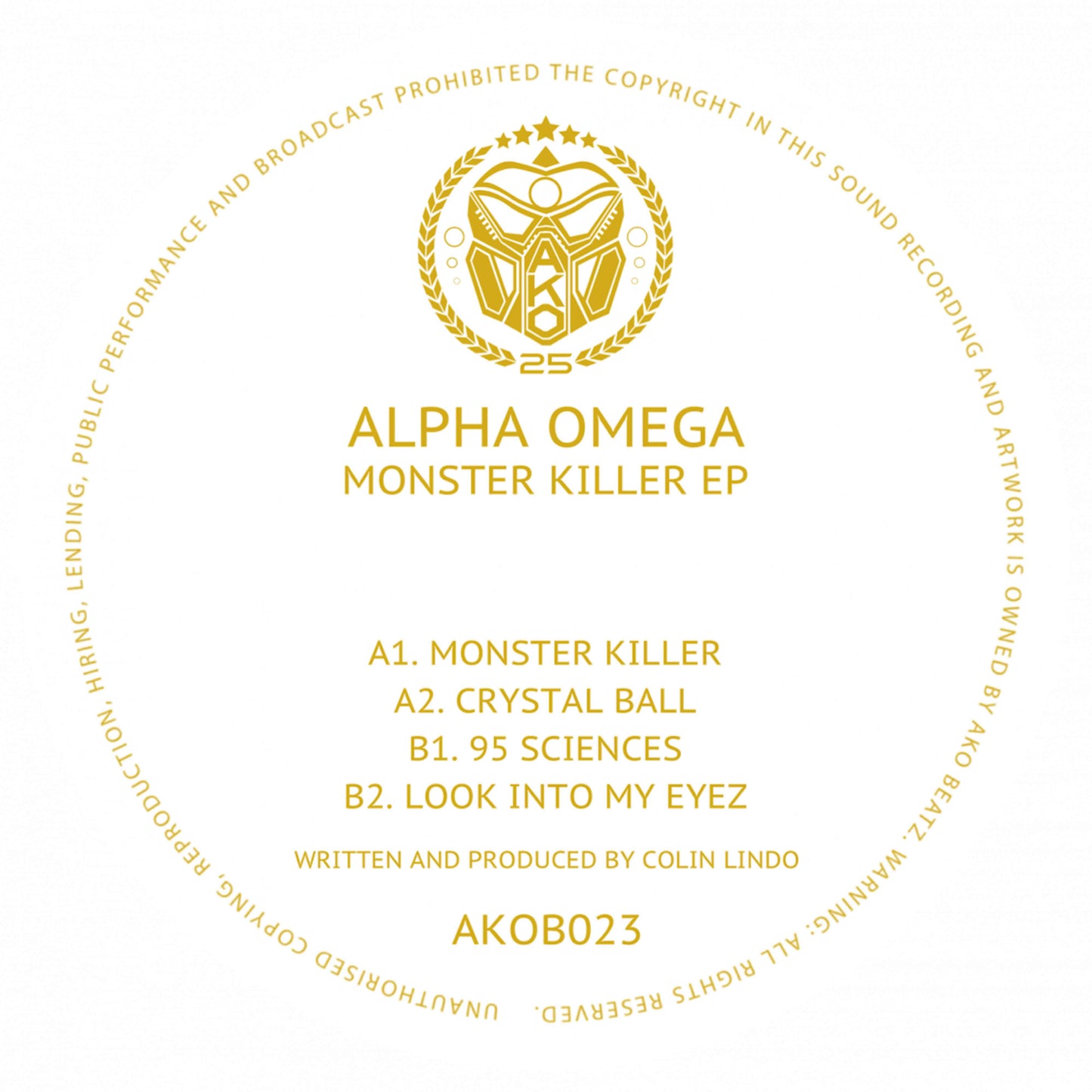 Ako Beatz Presents: Alpha Omega - Monster Killer EP