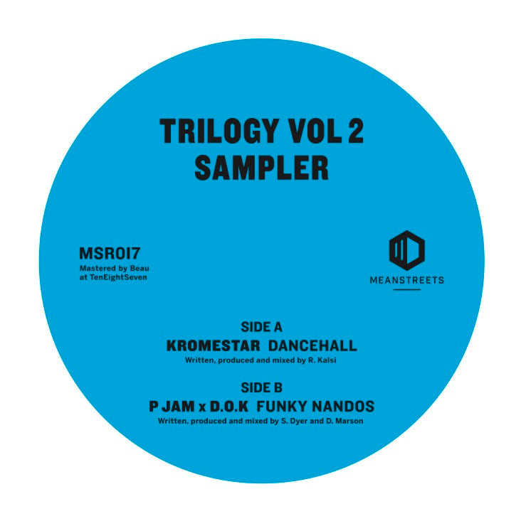 Kromestar X P Jam X DOK - Trilogy Vol2 Sampler