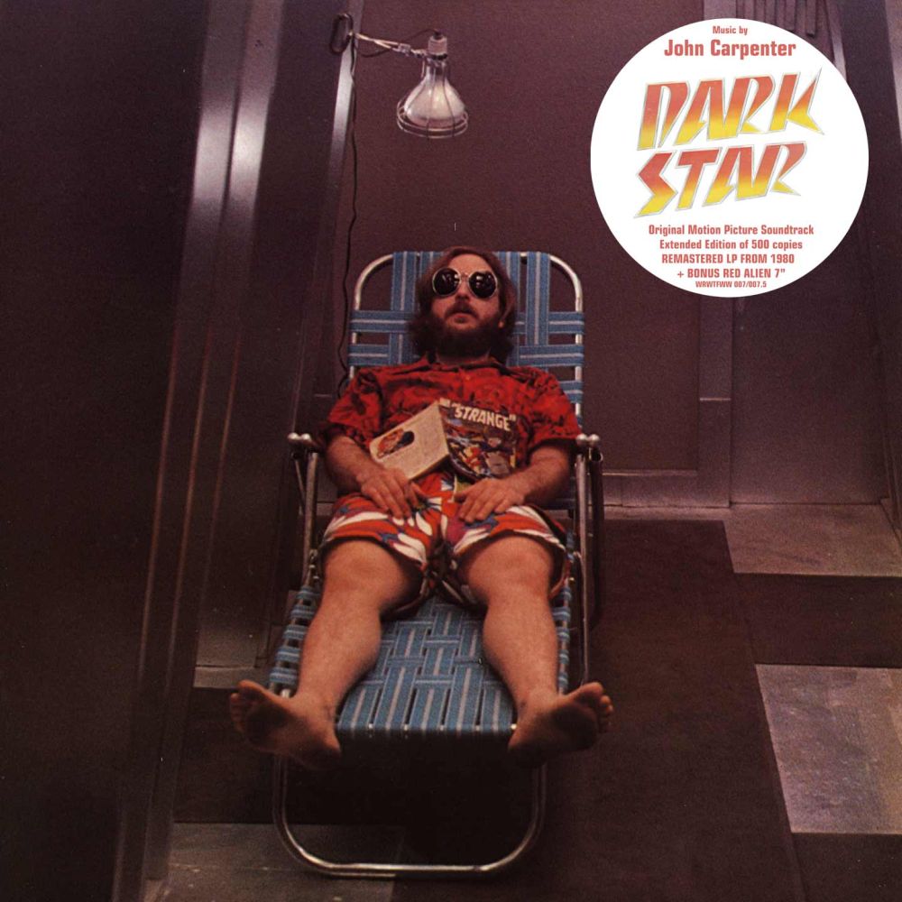 DARK STAR - music composed by john carpenter lp+7" 2022 RE (O.S.T - EXPANDED & REMASTERED)