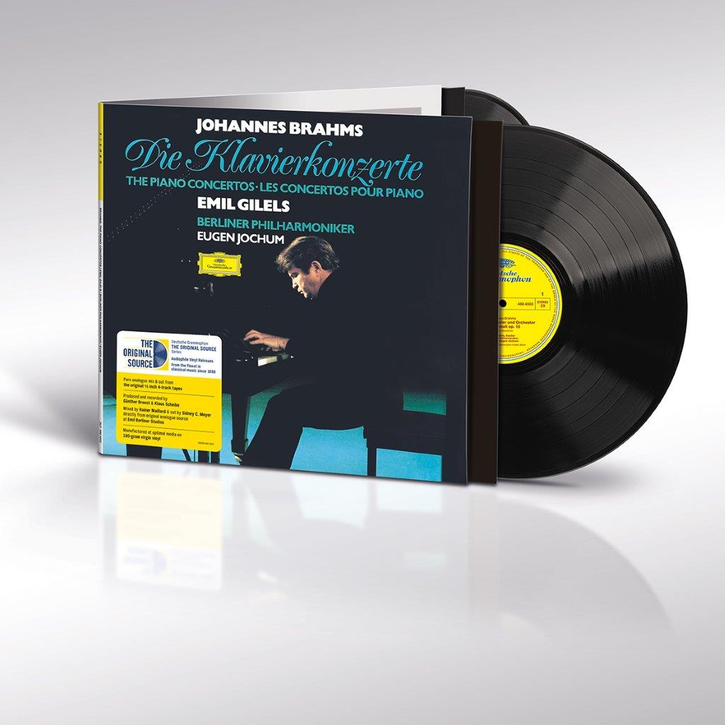 Emil Gilels, Eugen Jochum & Berliner Philharmoniker - Johannes Brahms: Piano Concertos Nos. 1& 2 [2LP]