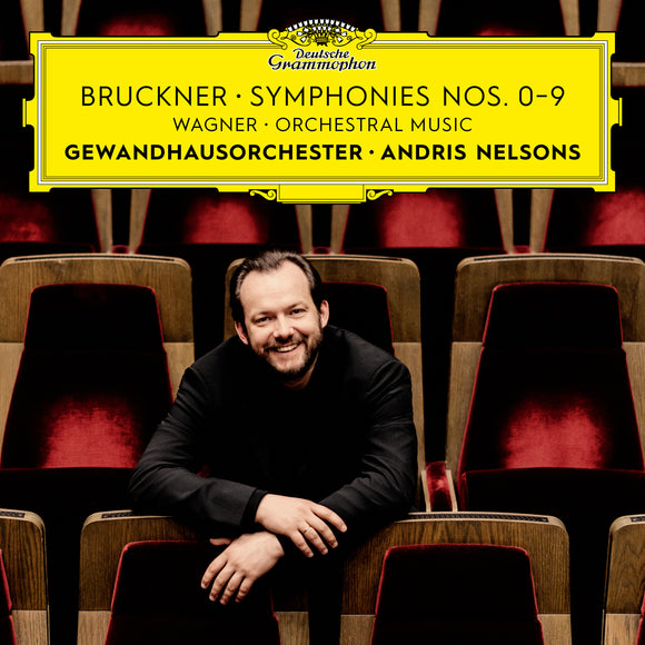ANDRIS NELSONS with GEWANDHAUSORCHESTER LEIPZIG - Bruckner: Symphonies Nos. 0-9 / WAGNER: Orchestral Music [10CD]