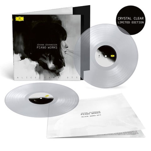 Alice Sara Ott - Jóhann Jóhannsson: Piano Works [2LP Crystal Clear Limited Edition]