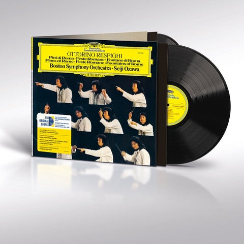Seiji Ozawa, Boston Symphony Orchestra - RESPIGHI: Pines Of Rome · Feste Romane · Fountains Of Rome (Original Source Series) [2LP]
