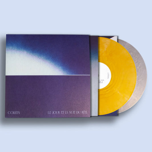 Colleen - Le jour et la nuit du réel [2LP Clear with gold fleck vinyl]