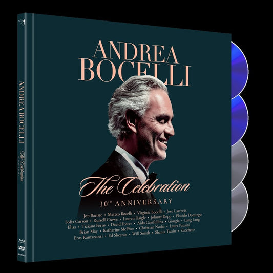 Andrea Bocelli - The Celebration - 30th Anniversary [2DVD/2Blu-ray Deluxe Book]