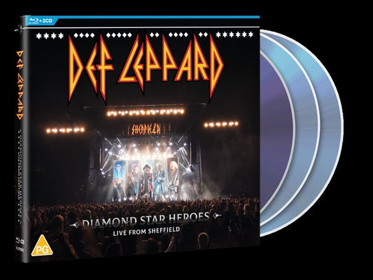 Def Leppard - Diamond Star Heroes Live From Sheffield [Blu-ray+2CD]
