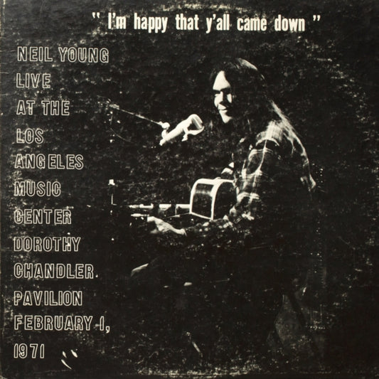 NEIL YOUNG - Dorothy Chandler Pavilion 1971