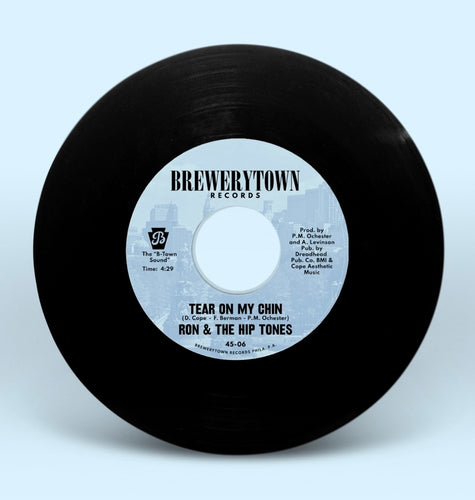 Ron & The Hip Tones - Tear On My Chin b/w People (feat. Ursula Rucker) [7" Vinyl]