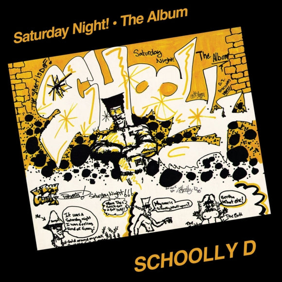 SCHOOLLY D - Saturday Night! - The Album (Lemon Pepper Vinyl) (RSD 2024)(ONE PER PERSON)