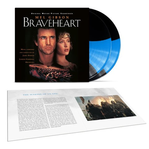 James Horner, London Symphony Orchestra - Braveheart (Original Motion Picture Soundtrack - 30th Anniversary Edition) [2LP Blue Streak]