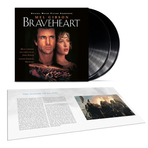 James Horner, London Symphony Orchestra - Braveheart (Original Motion Picture Soundtrack - 30th Anniversary Edition) [2LP Black]