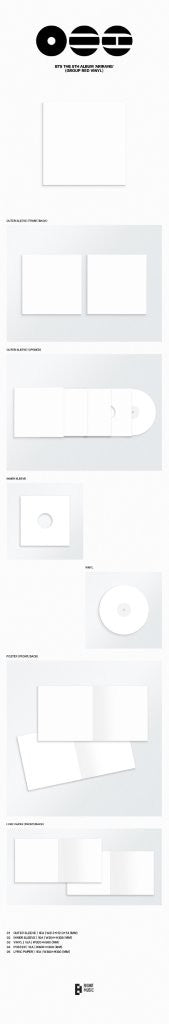 BTS - BTS 5th Album ‘ARIRANG’ [Group LP - Red Vinyl]