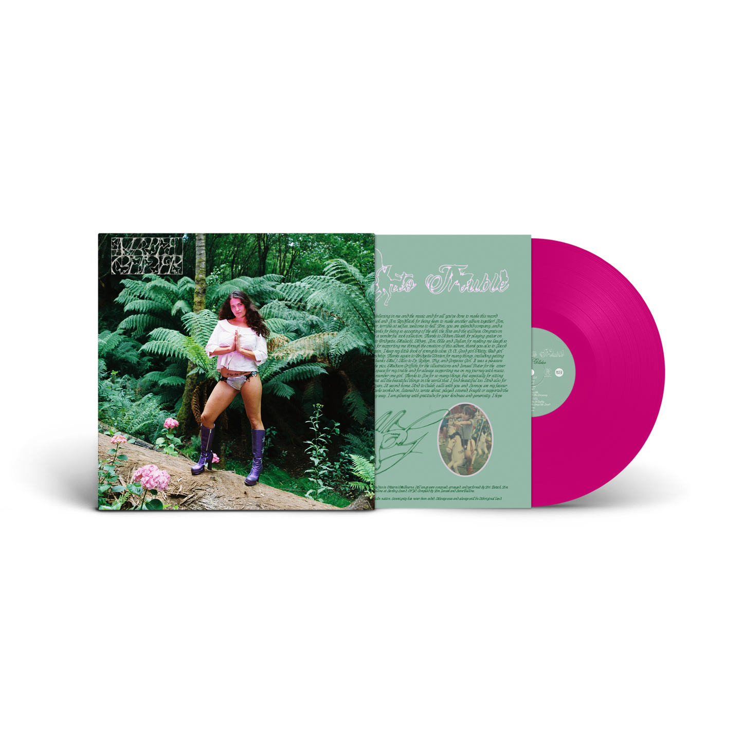 Maple Glider - I Get Into Trouble [Standard Neon Pink LP]