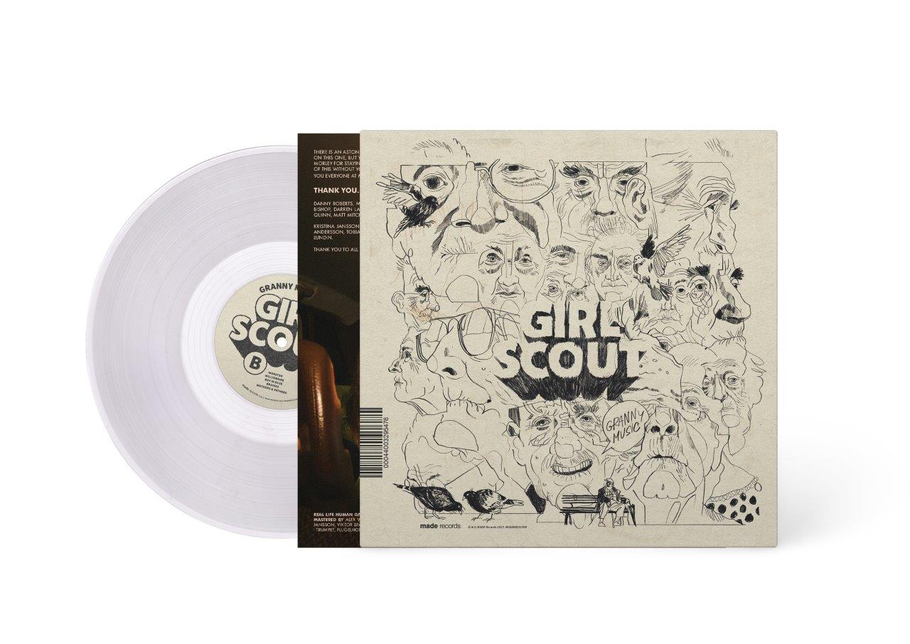 Girl Scout - Real Life Human Garbage / Granny Music [White Vinyl]