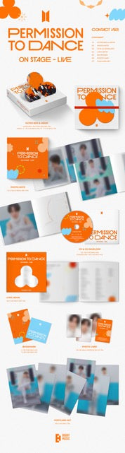 BTS - Permission To Dance Stage - Live [CD] [contact Ver.]
