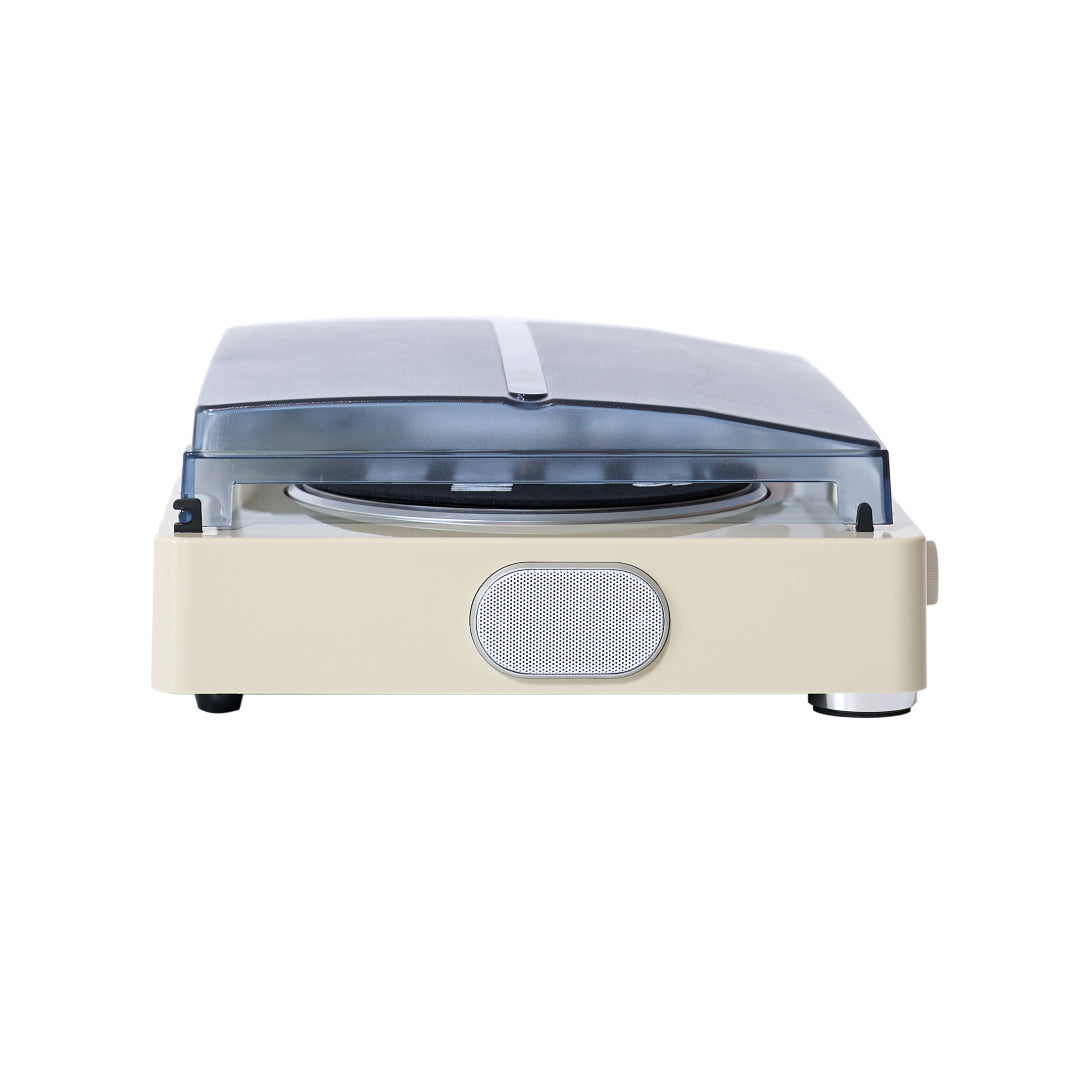 GADHOUSE - BRAD MKII RECORD PLAYER (BUILT-IN BLUETOOTH 5.0 & PITCH CONTROL) (IVORY)