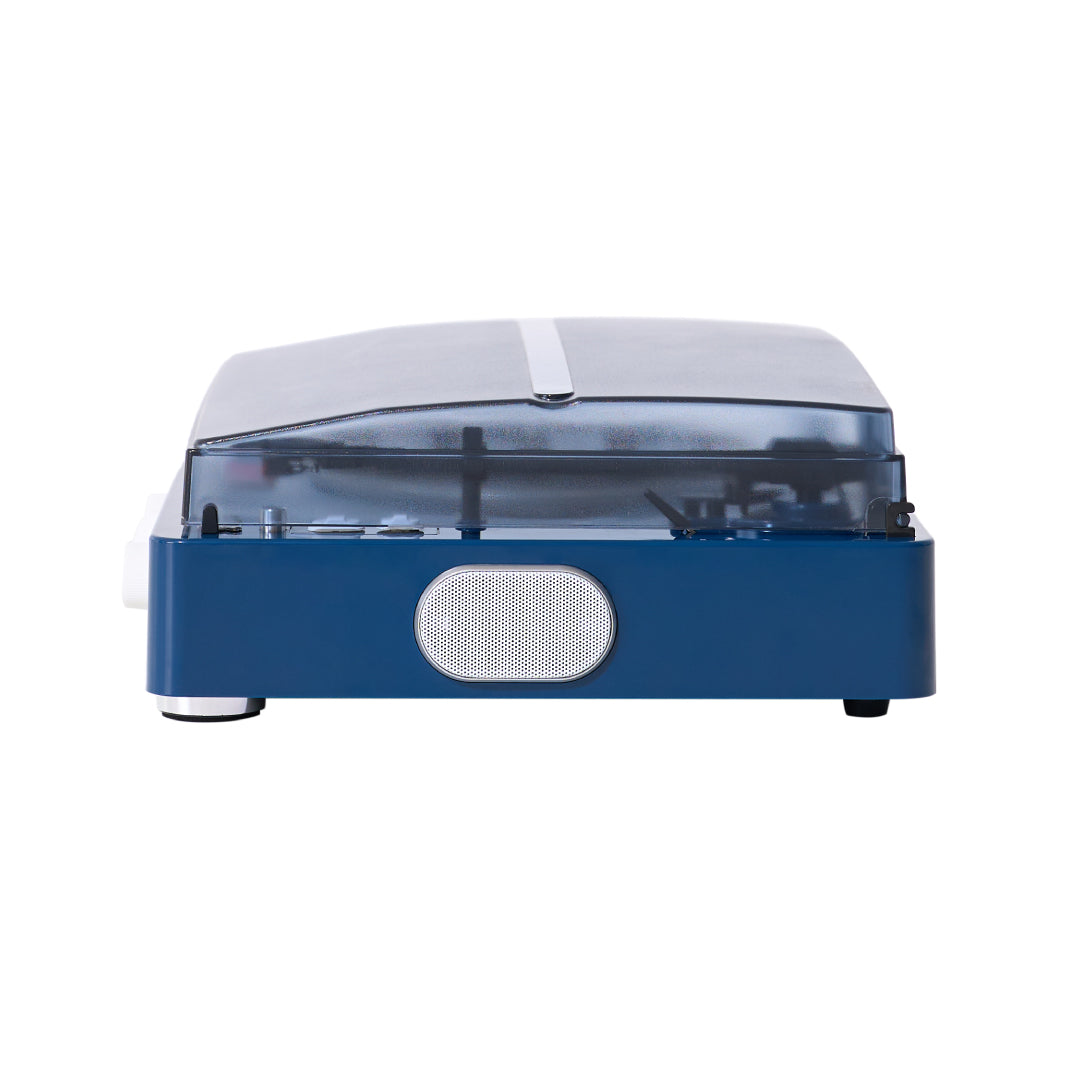 GADHOUSE - BRAD MKII RECORD PLAYER (BUILT-IN BLUETOOTH 5.0 & PITCH CONTROL) (NAVY)